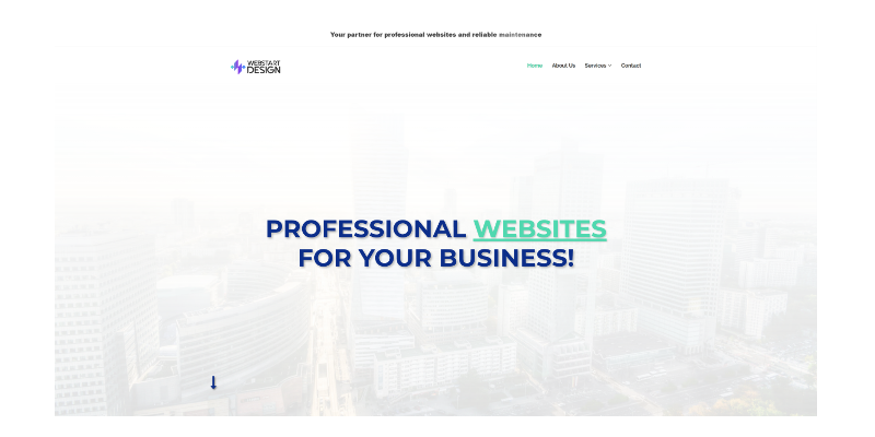 WebStart Design Website